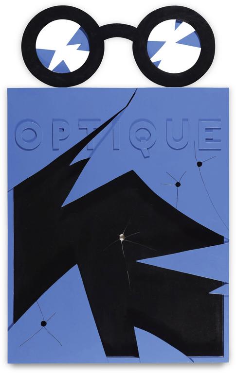 Catalogue raisonné, Claude Gilli, Tableau optique