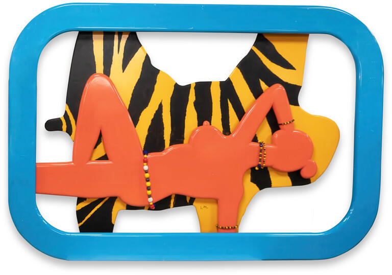 Catalogue raisonné, Claude Gilli, Nue sur une peau de zèbre — 2007