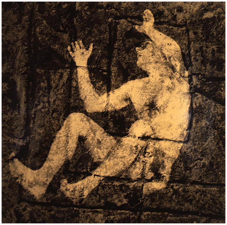 Catalogue raisonné, Bernadette Delrieu, Ondes de pierre (Triptyque n°3) - 1990