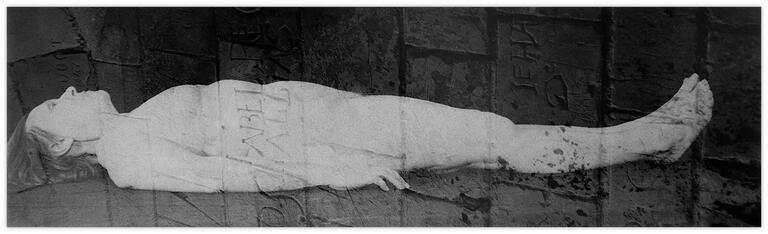 Catalogue raisonné, Bernadette Delrieu, Gisant, femme - 1991