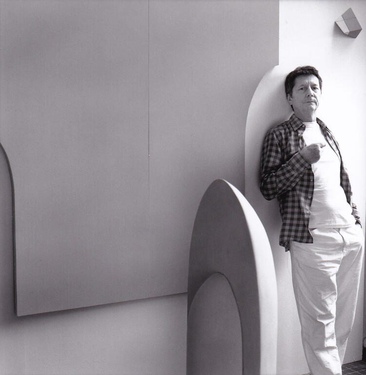 André Stempfel dans son atelier