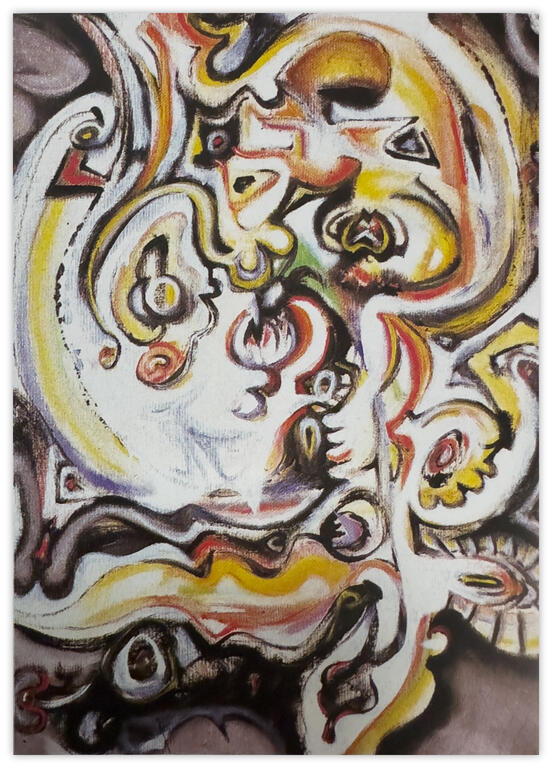 Catalogue raisonné, Jean-Jacques Lebel, Jeune Océan - 1957