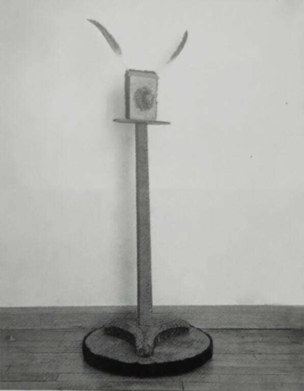 Catalogue raisonné, Jean-Jacques Lebel, La Promesa del senor Caganer - 1991