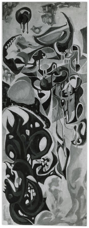 Catalogue raisonné, Jean-Jacques Lebel, Pour Berkeley - 1955