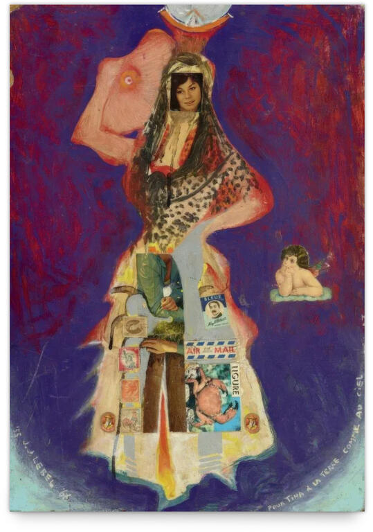 Catalogue raisonné, Jean-Jacques Lebel, L'Espagnole - 1955