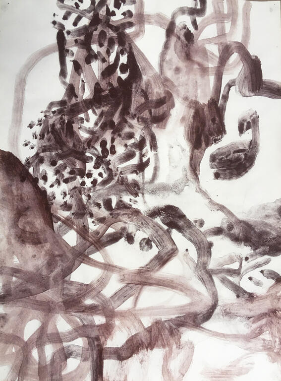 Catalogue raisonné, Daniel Boursin, red rock knight — 2015