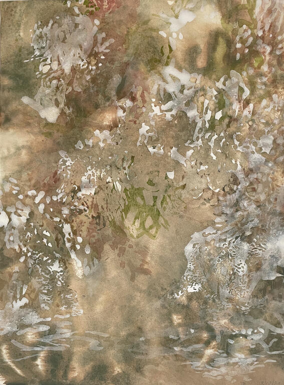 Catalogue raisonné, Daniel Boursin, ocre green drawing gum — 2021