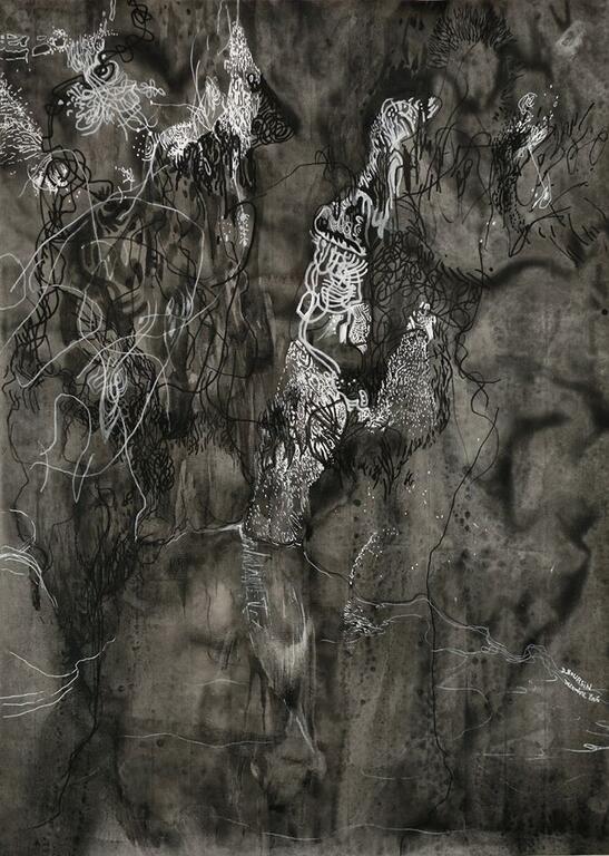 Catalogue raisonné, Daniel Boursin, dragon d'eau — 2006