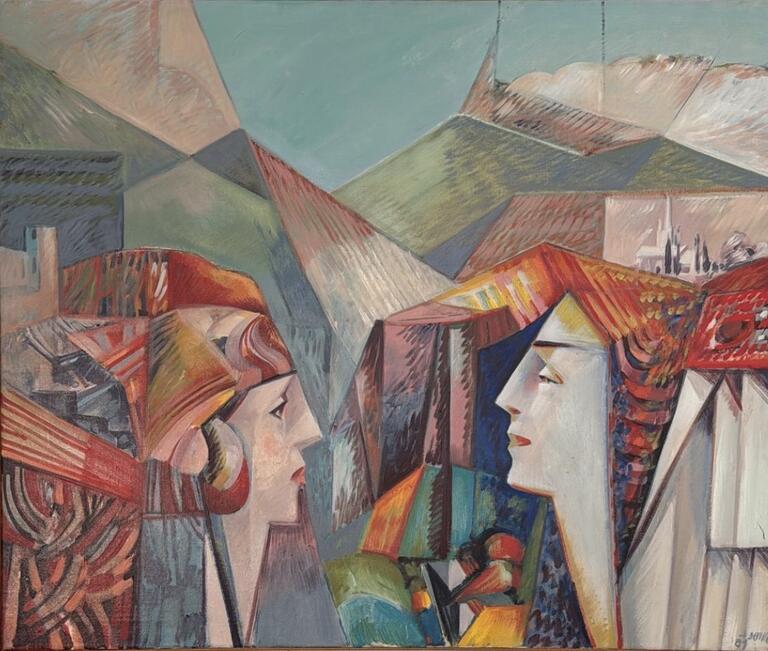 Catalogue raisonné, Adolphe Deville, La rencontre, 2001 *