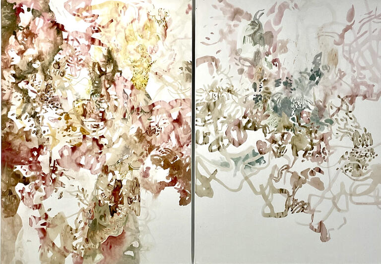 Catalogue raisonné, Daniel Boursin, 2F dancing roots — 2022