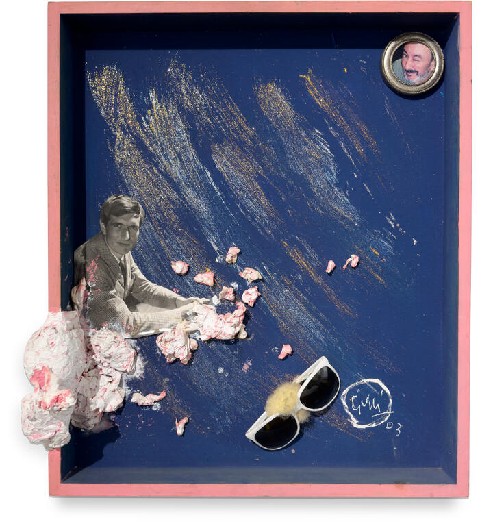 Catalogue raisonné, Claude Gilli, Clin d'oeil à Malaval - 2003