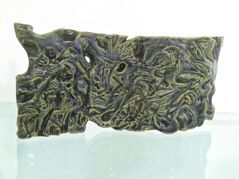 Catalogue raisonné, Daniel Boursin, emerald wave — 2020