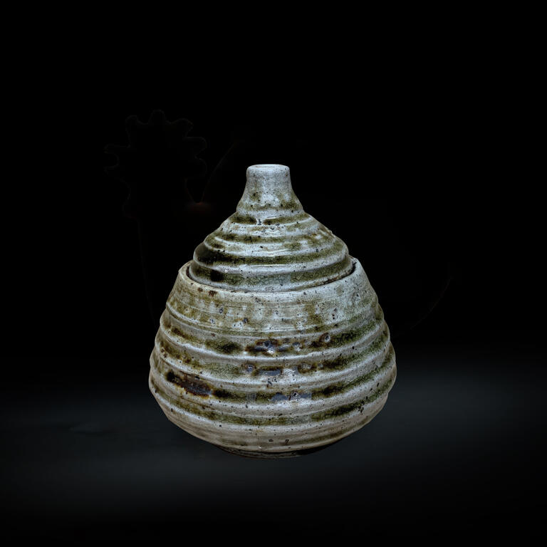 Catalogue raisonné, Jean & Jacqueline Lerat, Rayures noires horizontales (pot couvert), 1948