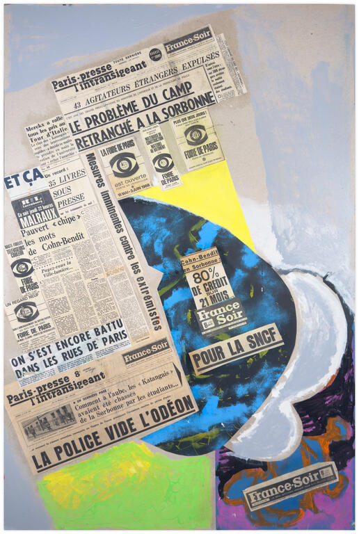 Catalogue raisonné, Jean-Jacques Lebel, Le problème du camp retranché de la Sorbonne, circa 2022