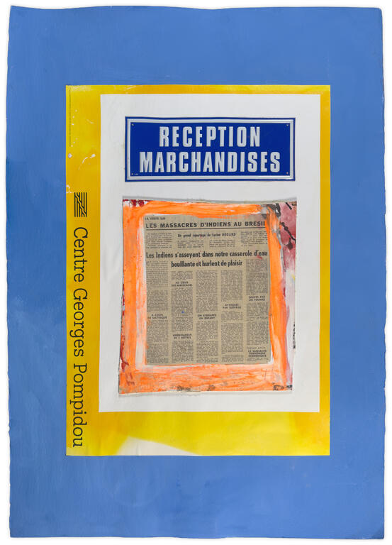 Catalogue raisonné, Jean-Jacques Lebel, Les massacres d'indiens, 2022