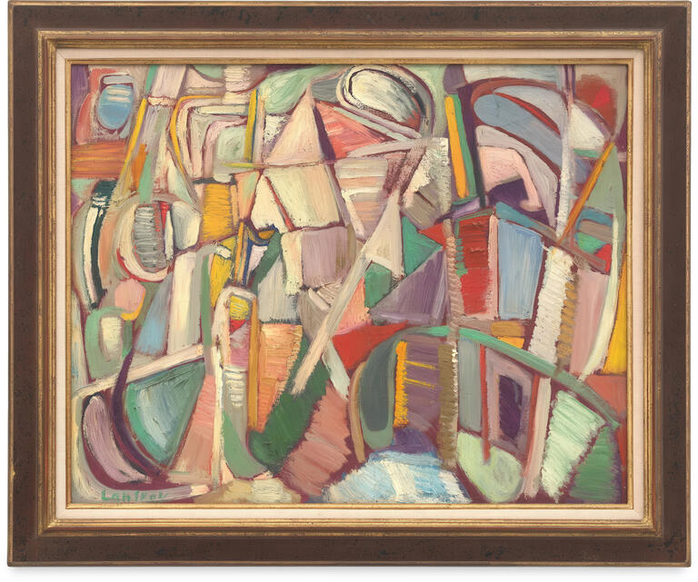 Catalogue raisonné, André Lanskoy, En Creusant le plafond — 1947