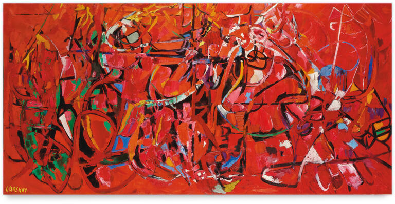 Catalogue raisonné, André Lanskoy, Expansion de l'incendie — 1958