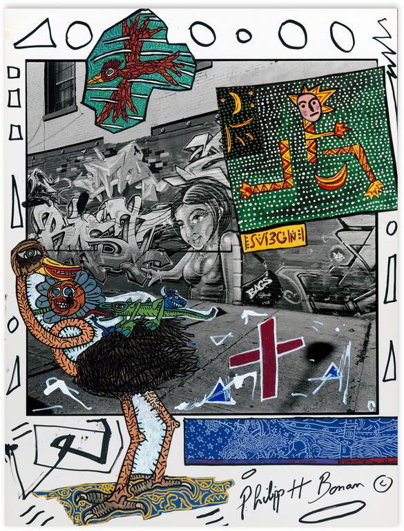 Catalogue raisonné, Philipp Hugues Bonan, Sans titre (Autruche)