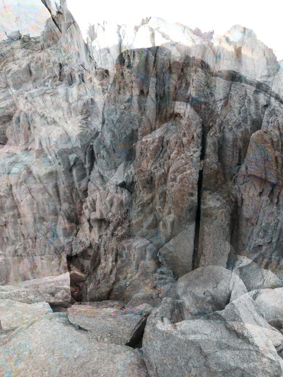 Catalogue raisonné, Daniel Boursin, rocher paysage — 2008