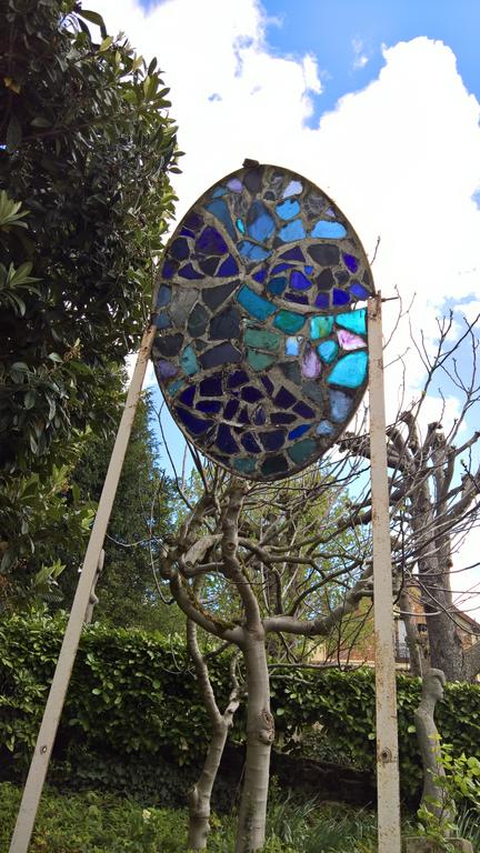 Catalogue raisonné, Achiam, Visage en bleu - VITRAIL - 1972