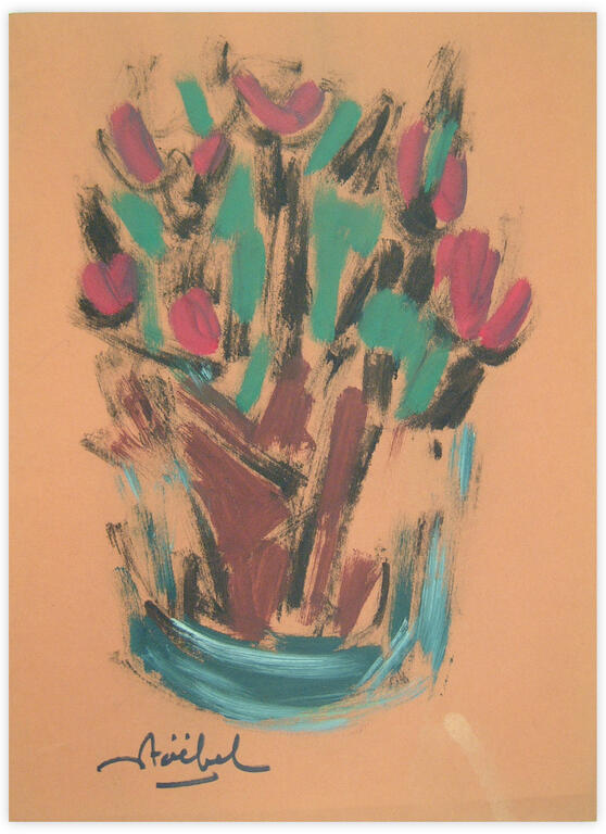 Catalogue raisonné, Edgar Stoëbel, flowers — 