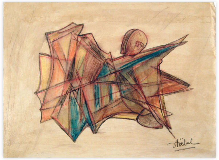 Catalogue raisonné, Edgar Stoëbel, abstract — 