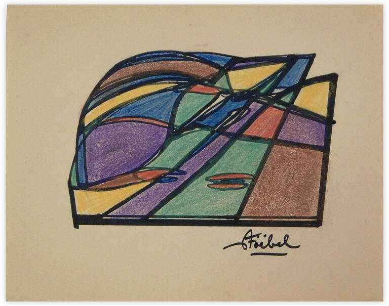 Catalogue raisonné, Edgar Stoëbel, abstract — 