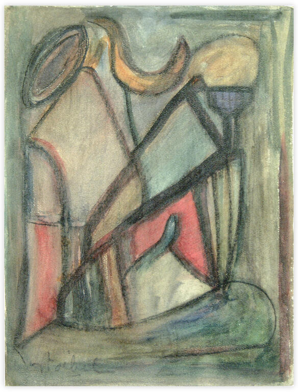 Catalogue raisonné, Edgar Stoëbel, abstract — 