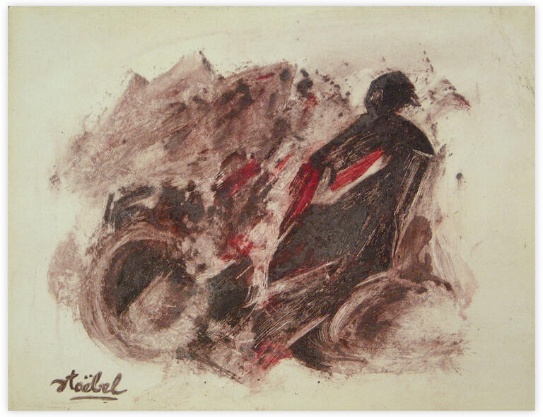 Catalogue raisonné, Edgar Stoëbel, en 2 roues ? — 