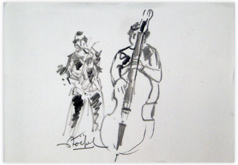 Catalogue raisonné, Edgar Stoëbel, musiciens — 