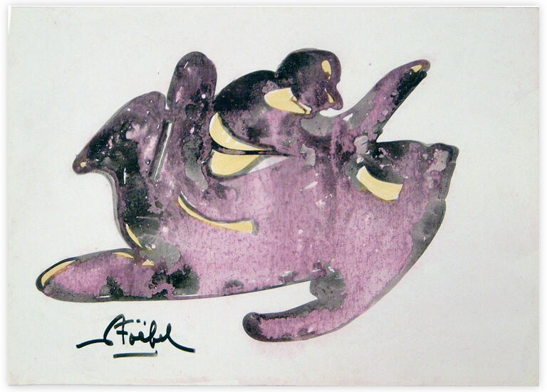 Catalogue raisonné, Edgar Stoëbel, abstract — 