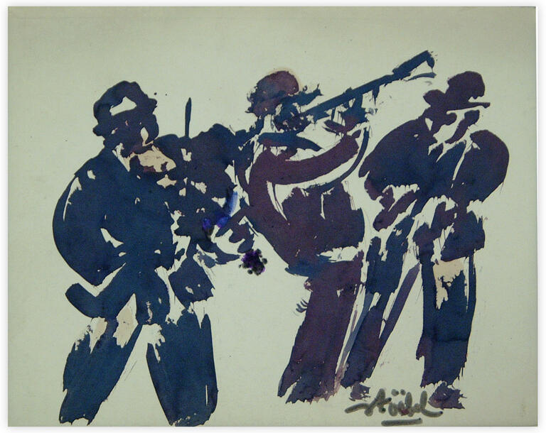 Catalogue raisonné, Edgar Stoëbel, musiciens — 