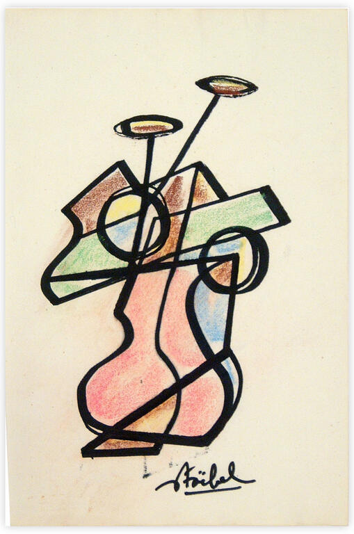 Catalogue raisonné, Edgar Stoëbel, abstract — 