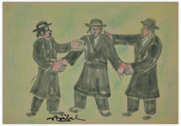 Catalogue raisonné, Edgar Stoëbel, "the rabbi brother" - Hébraïca — 