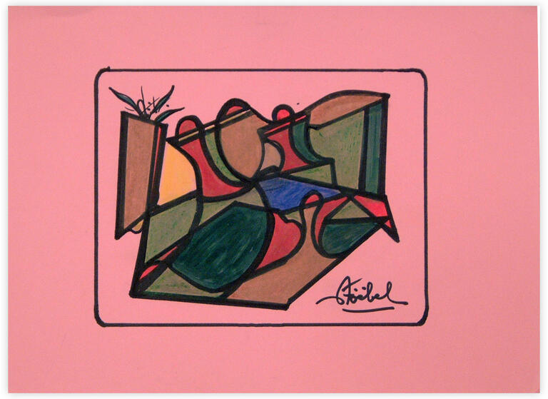 Catalogue raisonné, Edgar Stoëbel, abstract — 