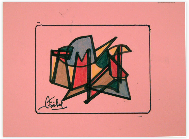 Catalogue raisonné, Edgar Stoëbel, abstract — 