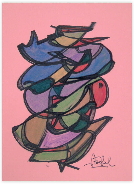 Catalogue raisonné, Edgar Stoëbel, abstract — 