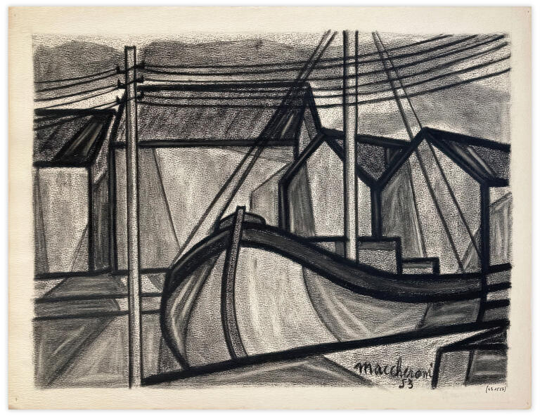 Catalogue raisonné, Henri Maccheroni, Sans titre, Journal de l’œuvre - 1953
