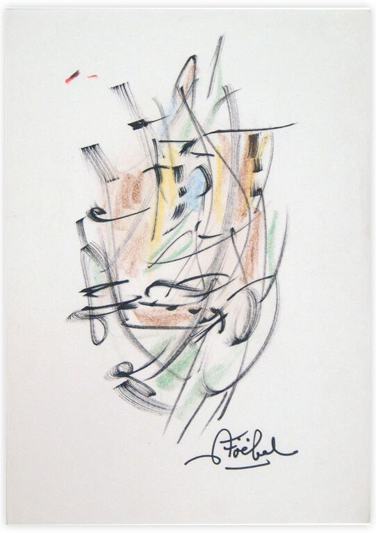 Catalogue raisonné, Edgar Stoëbel, abstract — 