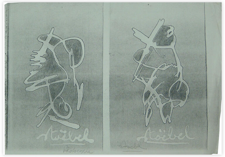 Catalogue raisonné, Edgar Stoëbel, abstract — 