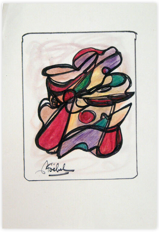 Catalogue raisonné, Edgar Stoëbel, abstract — 