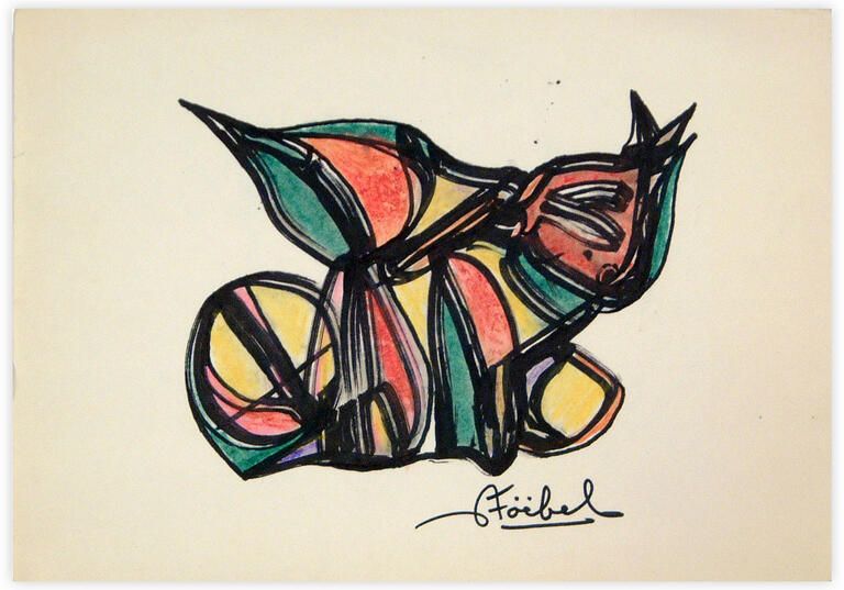 Catalogue raisonné, Edgar Stoëbel, abstract — 