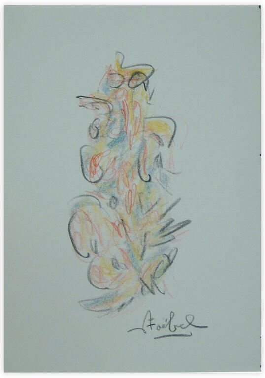 Catalogue raisonné, Edgar Stoëbel, abstract — 