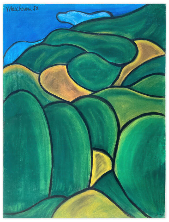 Catalogue raisonné, Henri Maccheroni, Sans titre, Journal de l’œuvre - 1952