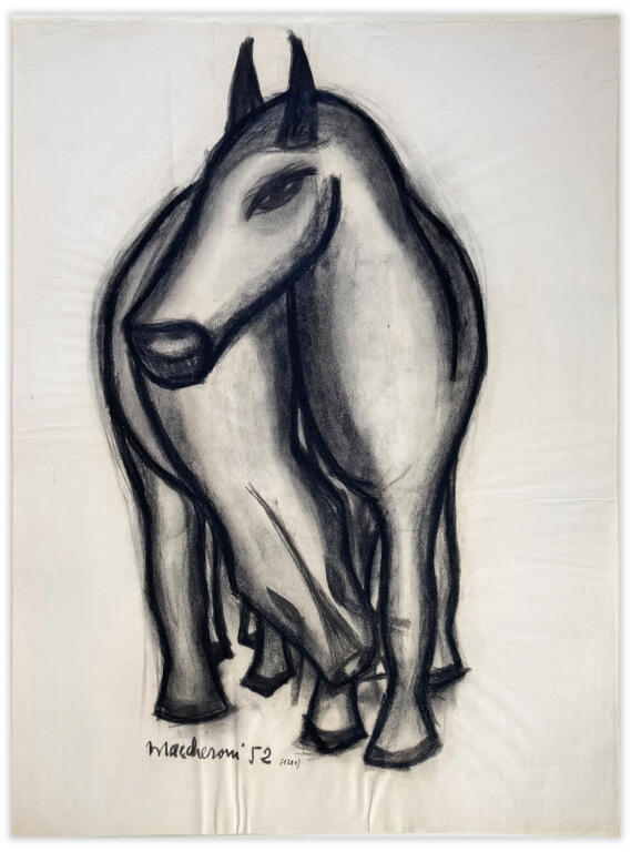 Catalogue raisonné, Henri Maccheroni, Sans titre, Journal de l’œuvre - 1957
