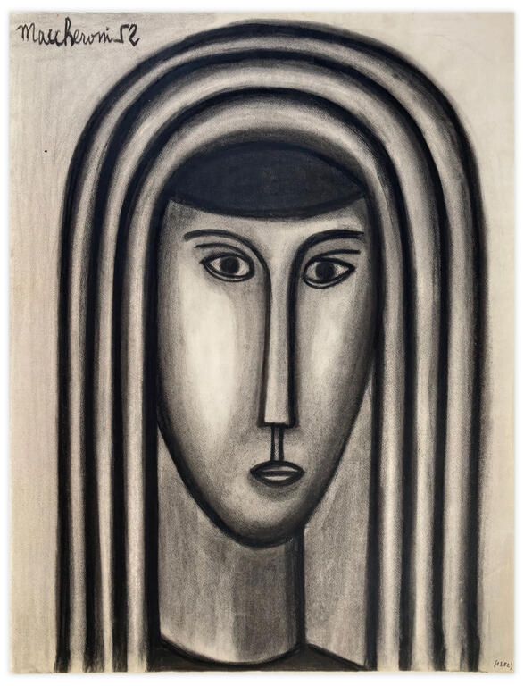 Catalogue raisonné, Henri Maccheroni, Sans titre, Journal de l’œuvre - 1952