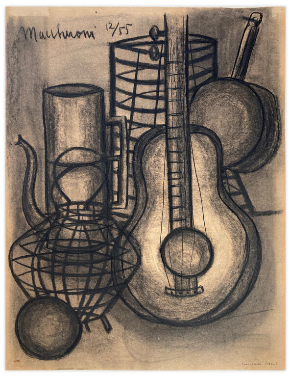 Catalogue raisonné, Henri Maccheroni, Sans titre, Journal de l’œuvre - 1955