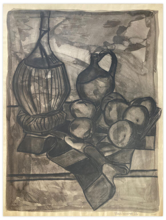 Catalogue raisonné, Henri Maccheroni, Sans titre, Journal de l’œuvre - 1952