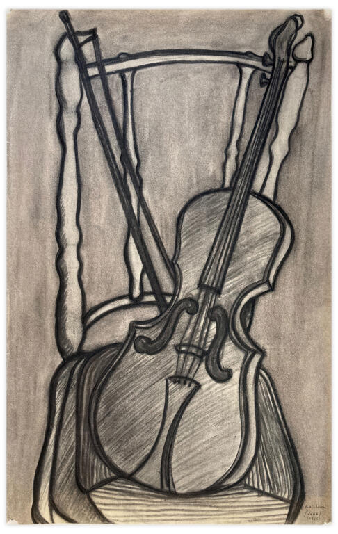 Catalogue raisonné, Henri Maccheroni, Sans titre, Journal de l’œuvre - 1953