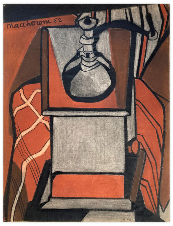 Catalogue raisonné, Henri Maccheroni, Sans titre, Journal de l’œuvre - 1952